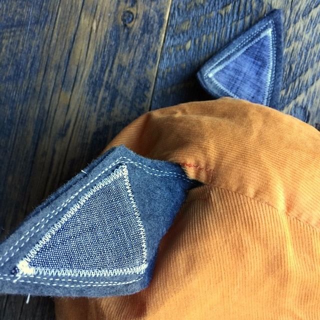 Ear Hat in fab fox
